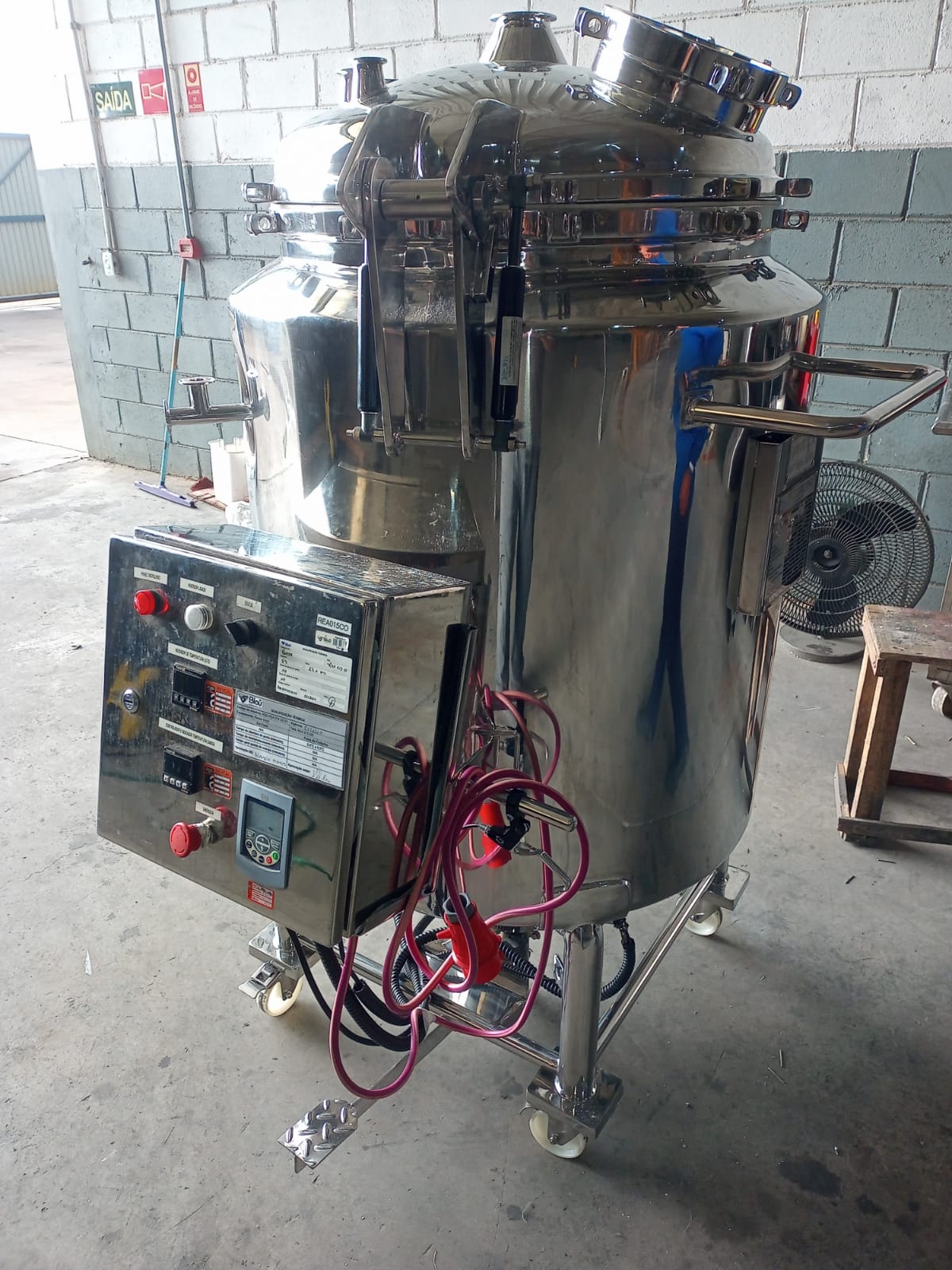 Tanque depois do polimento